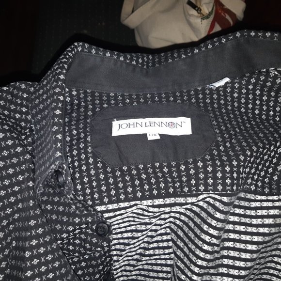 John Lennon button down dress shirt - Picture 1 of 2
